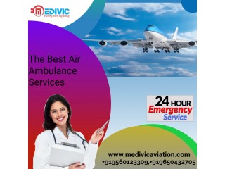 The Hi-Tech Medivic Aviation Air Ambulance Services in Agartala by Medivic Aviation