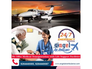 Choose Incredible ICU Based Air Ambulance Services in Varanasi by Angel