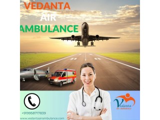 Vedanta Air Ambulance Service in Kharagpur for Fastest Medical Aviation