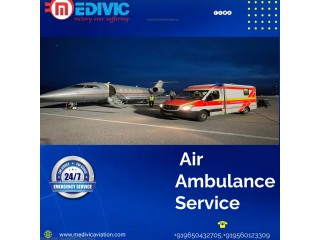 Get Medivic Aviation Air Ambulance Service in Chandigarh is Providing ICU Flights for Shifting Patients
