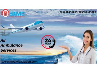 Avail the Outstanding Air and Ground Ambulance Service in Rajkot by Medivic Aviation