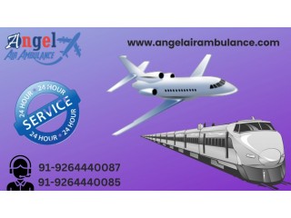 Use Angel Air Ambulance Services in Delhi with Ultra-Advanced ICU by Angel