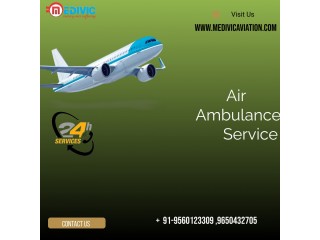 Country’s No. 1 Air Ambulance Services in Srinagar with Medical Facility by Medivic Aviation