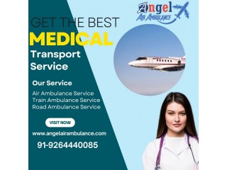 Obtain Trusted Charter Air Ambulance in Guwahati with Critical Care Support