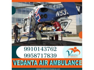 Air Ambulance Service in Bhagalpur with Mandatory Medications by Vedanta