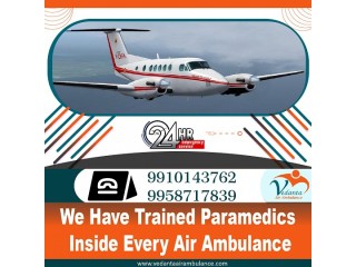 Hire Air Ambulance Service in Imphal by Vedanta with World-Class Medical Support