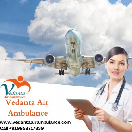 vedanta-air-ambulance-service-in-jammu-with-the-support-of-paramedic-big-0