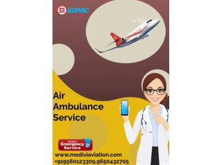 The Affordable Charter Air Ambulance Services in Jamshedpur Tata Nagar  by Medivic Aviation