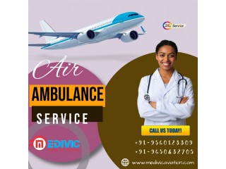 Medivic Aviation Air Ambulance Service in Ranchi is a Great Source of Safe and Comfortable Medical Flights