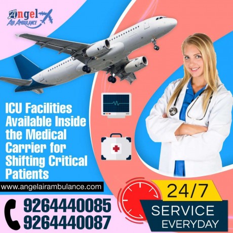 angel-air-ambulance-service-in-dibrugarh-with-experience-medical-team-big-0