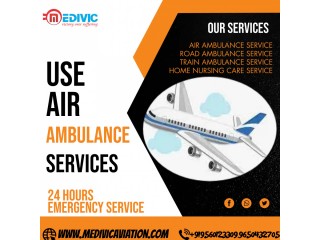 Medivic Aviation Air Ambulance Service in Bagdogra Delivers Risk-Free Medical Transportation
