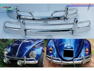 VolkswagenBeetle USA style bumper (1955-1972) by stainless steel