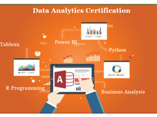 Data Analytics Training Institute in Delhi, Janakpuri, Special Offer till Aug'23, Free R, Python & Alteryx Certification