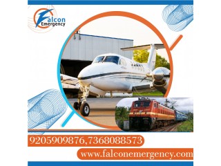 Falcon Train Ambulance in Patna is Presenting Risk-Free and Comfortable