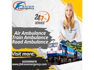 Falcon Emergency Train Ambulance in Bangalore Transfers Patients with Safety