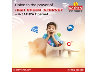 Internet Service Provider in Madurai | Sathya Fibernet