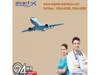 Gain Angel Air Ambulance Service in Raipur With Hi-Tech ICU Facility