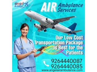 Book Safe Transportation Without Any Risk by Angel Air Ambulance Service in Raigarh