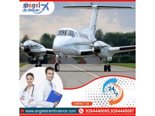 Choose Angel Air Ambulance Service in Bagdogra With A Certified Healthcare Team