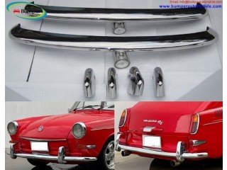 Volkswagen Type 3 bumper (1963–1969) by stainless steel  new