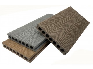 Wpc decking board made of composite material