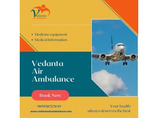 Get Full ICU Facility Transportation Through Vedanta Air Ambulance service in kanpur