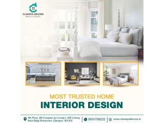 Use the Most Exclusive Interior Designer in Patna via Classiya Decor for Home Decor