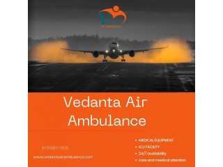 Get a Low-Budget ICU Facility During Travel through Vedanta Air Ambulance service in Shillong