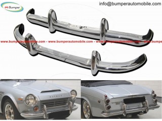 Datsun Roadster Fairlady bumpers with over rider (1962-1970)