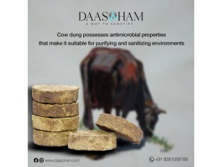 Cow Dung Cakes For Ayusha Homa