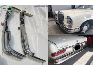 Mercedes W111 W112 Fintail 2 door convertible front bumper (1959 - 1968)