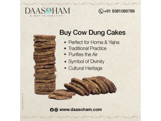 Cow Dung Cake For Durga Homa In Vizag