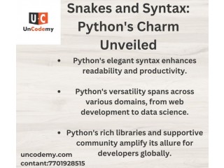 Snakes and Syntax: Python's Charm Unveiled