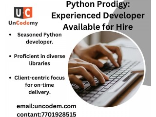 Python Prodigy: Experienced Developer Available for Hire