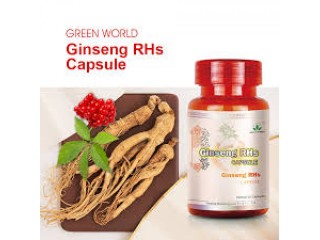 Green World Ginseng RHS Capsule Price in Jhang | 03008786895
