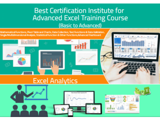 Excel Certification Course in Delhi, 110003 with Free Python by SLA Consultants Institute in Delhi, NCR [100% Placement, Learn New Skill of '24]