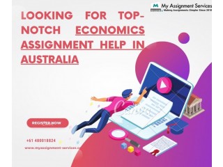 Looking for top-notch Economics assignment help in Australia?