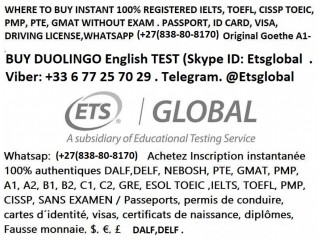 Instant register 100% authentic Ielts, Toefl, Toeic without exam(+27 83 880 8170)Passport, Id Card, Visa, Driving License, Birth Certificate