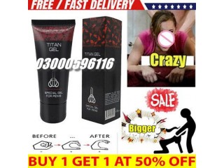 Penis Enlargement Titan Gel in Peshawar - 03000596116